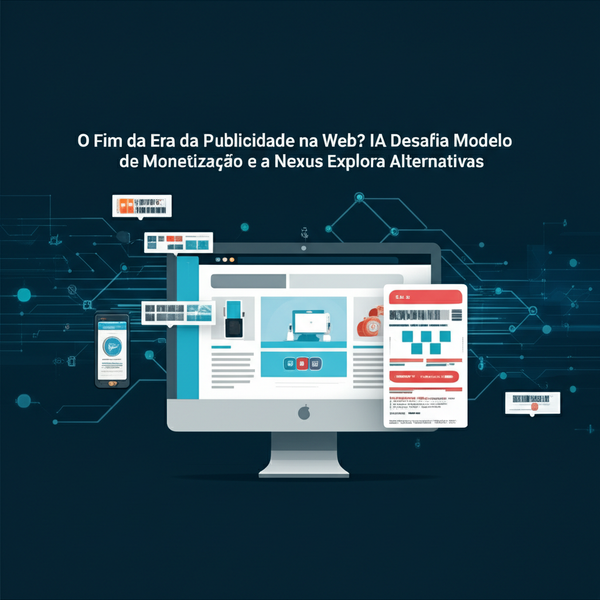 O Fim da Era da Publicidade na Web? IA Desafia Modelo de Monetização e a Nexus Explora Alternativas