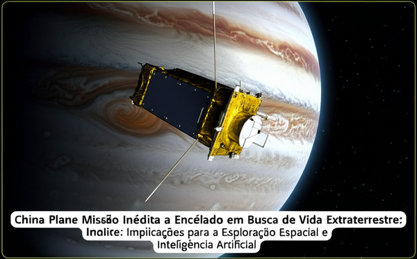 China Planeja Missão Inédita a Encélado em Busca de Vida Extraterrestre: Implicações para a Exploração Espacial e Inteligência Artificial