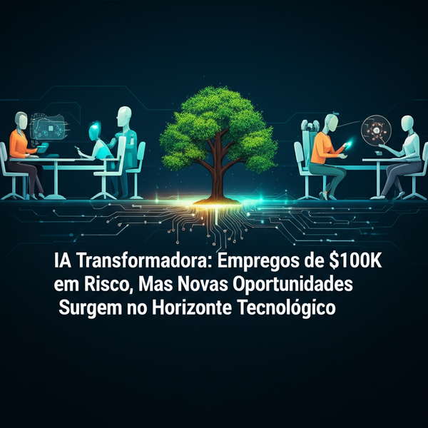 IA Transformadora: Empregos de $100K em Risco, Mas Novas Oportunidades Surgem no Horizonte Tecnológico