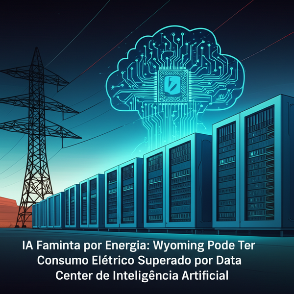 IA Faminta por Energia: Wyoming Pode Ter Consumo Elétrico Superado por Data Center de Inteligência Artificial