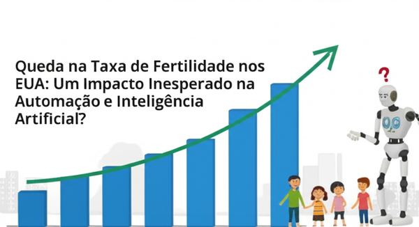 Queda na Taxa de Fertilidade nos EUA: Um Impacto Inesperado na Automação e Inteligência Artificial?