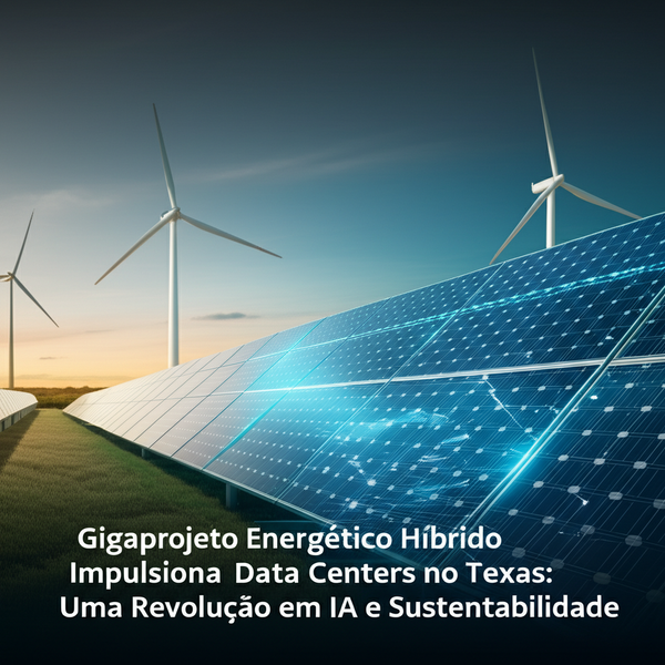 Gigaprojeto Energético Híbrido Impulsiona Data Centers no Texas: Uma Revolução em IA e Sustentabilidade