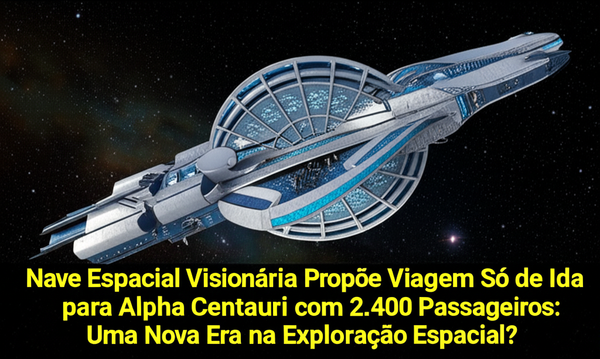 Nave Espacial Visionária Propõe Viagem Só de Ida para Alpha Centauri com 2.400 Passageiros: Uma Nova Era na Exploração Espacial?