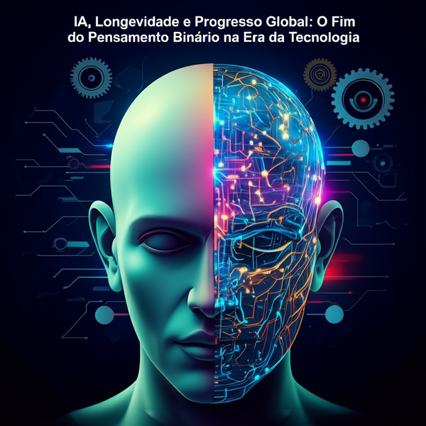 IA, Longevidade e Progresso Global: O Fim do Pensamento Binário na Era da Tecnologia