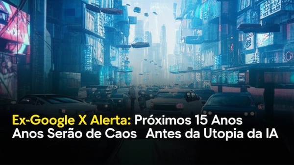 Ex-Google X Alerta: Próximos 15 Anos Serão de Caos Antes da Utopia da IA
