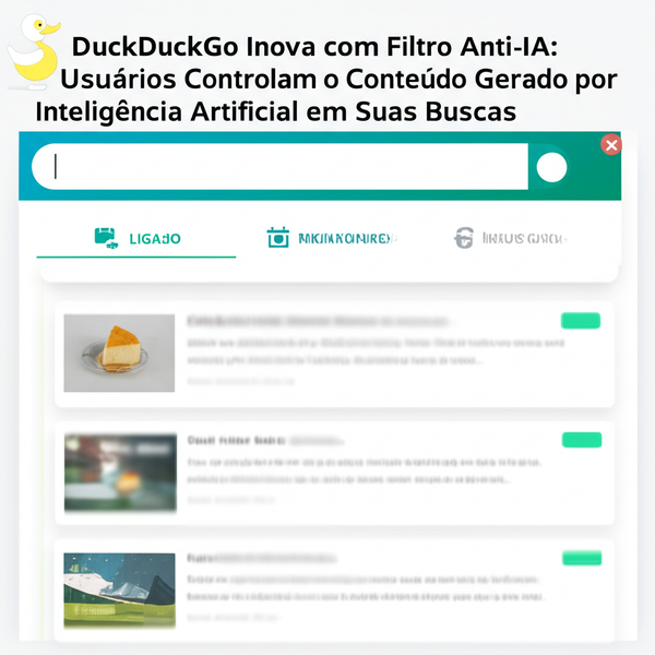 DuckDuckGo Inova com Filtro Anti-IA: Usuários Controlam o Conteúdo Gerado por Inteligência Artificial em Suas Buscas