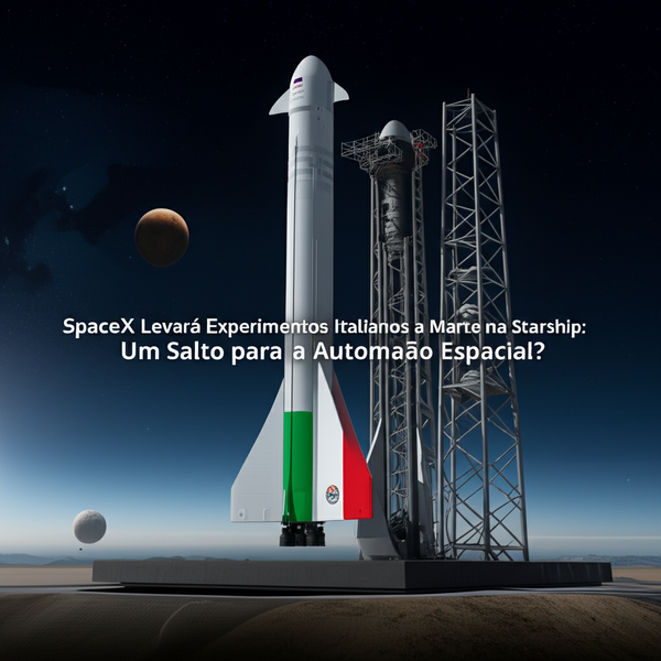 SpaceX Levará Experimentos Italianos a Marte na Starship: Um Salto para a Automação Espacial?