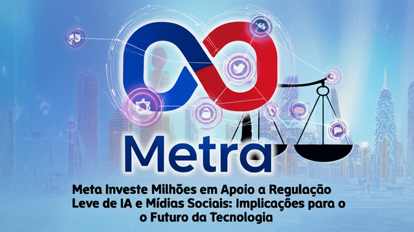 Meta Investe Milhões em Apoio a Regulação Leve de IA e Mídias Sociais: Implicações para o Futuro da Tecnologia