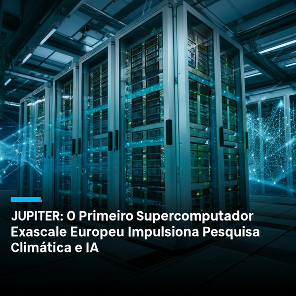 JUPITER: O Primeiro Supercomputador Exascale Europeu Impulsiona Pesquisa Climática e IA