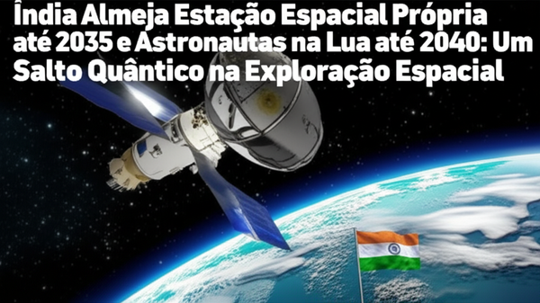 Índia Almeja Estação Espacial Própria até 2035 e Astronautas na Lua até 2040: Um Salto Quântico na Exploração Espacial