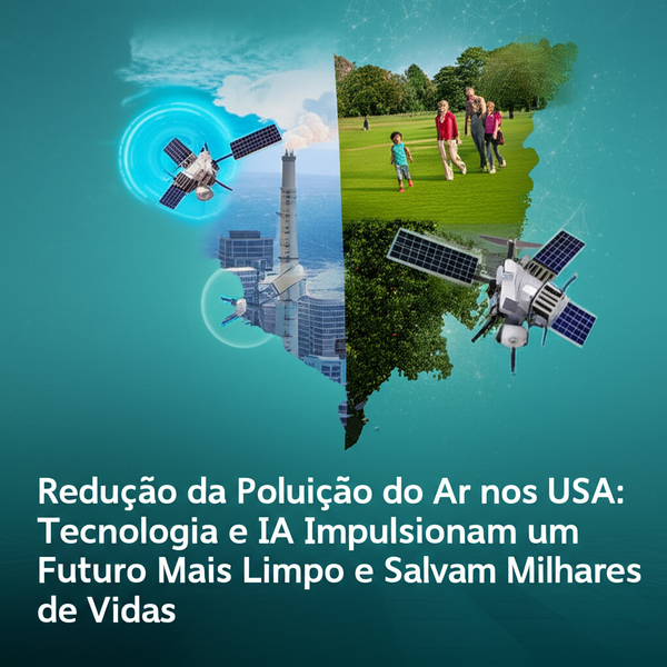 Redução da Poluição do Ar nos EUA: Tecnologia e IA Impulsionam um Futuro Mais Limpo e Salvam Milhares de Vidas