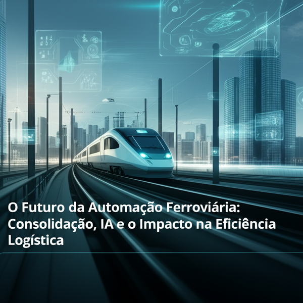 O Futuro da Automação Ferroviária: Consolidação, IA e o Impacto na Eficiência Logística