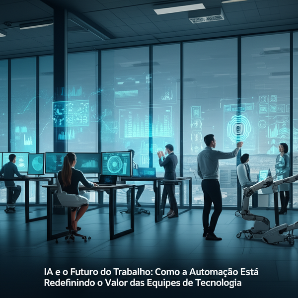 IA e o Futuro do Trabalho: Como a Automação Está Redefinindo o Valor das Equipes de Tecnologia