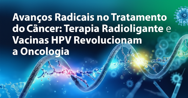 Avanços Radicais no Tratamento do Câncer: Terapia Radioligante e Vacinas HPV Revolucionam a Oncologia
