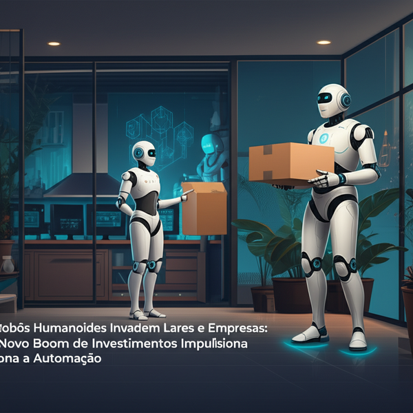 Robôs Humanoides Invadem Lares e Empresas: Novo Boom de Investimentos Impulsiona a Automação